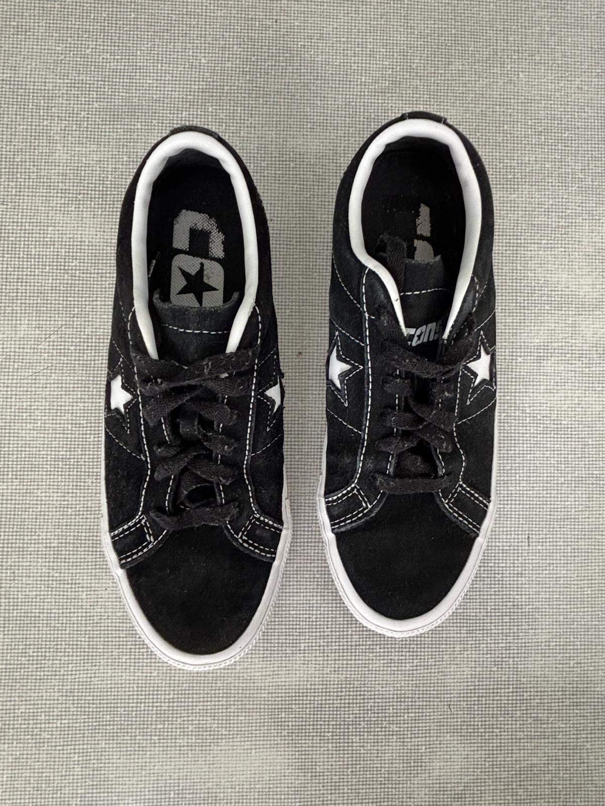 Converse Schuhe 38 Schwarz und Weiß