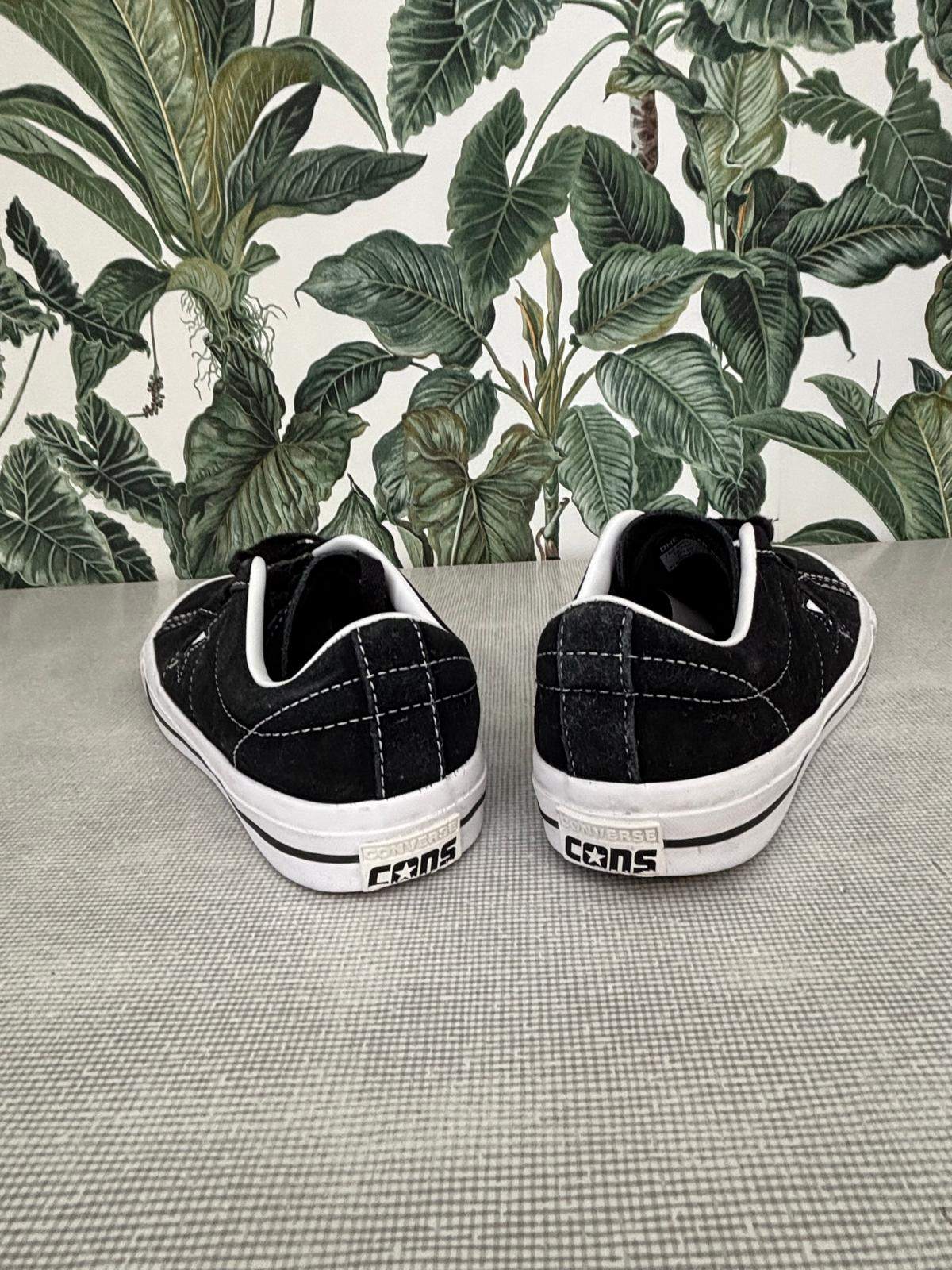 Converse Schuhe 38 Schwarz und Weiß