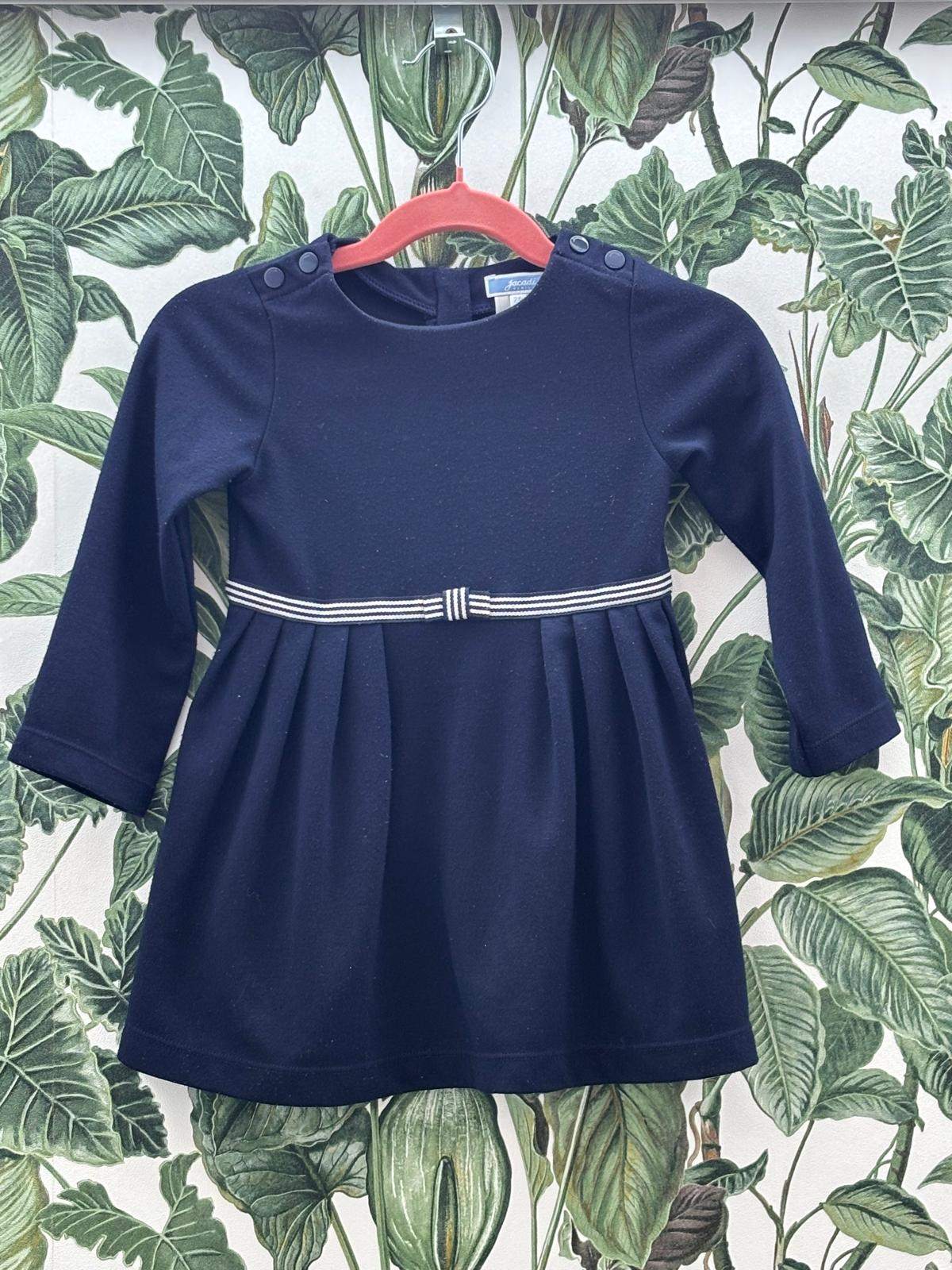 Jacadi Baby - Kleid 98 Marineblau