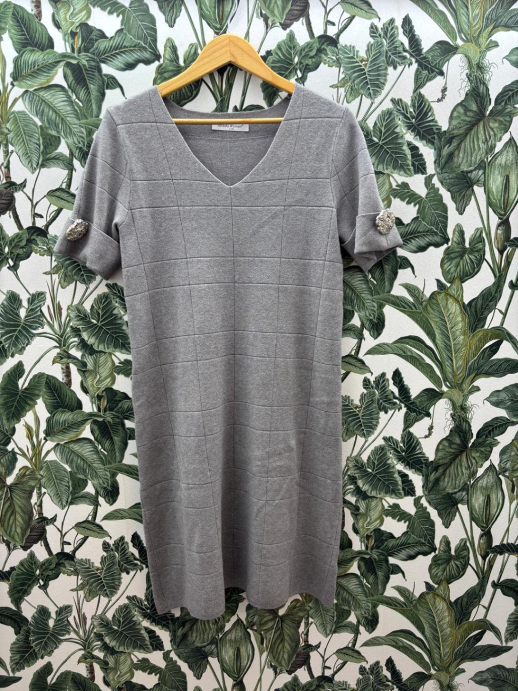 Bauty Women Damen - Kleide L-XL Grau