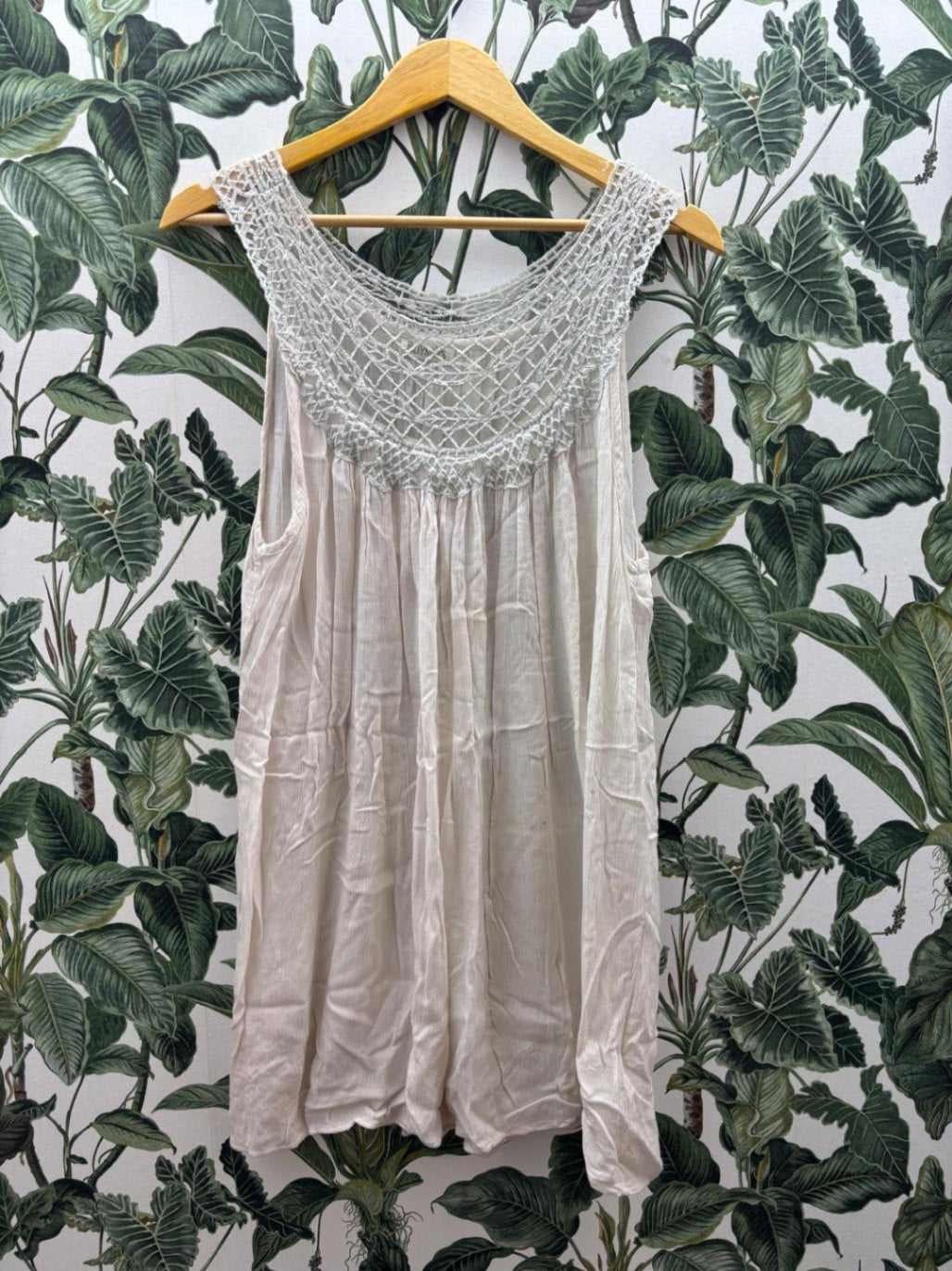 Boysen´s Damen - Top 2XL-3XL Beige