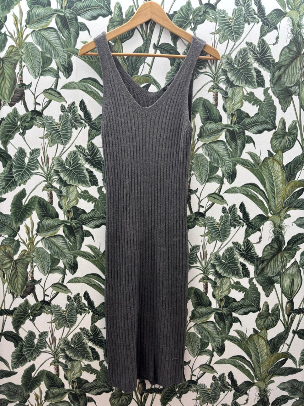 Finery Damen - Kleid M-L Grau