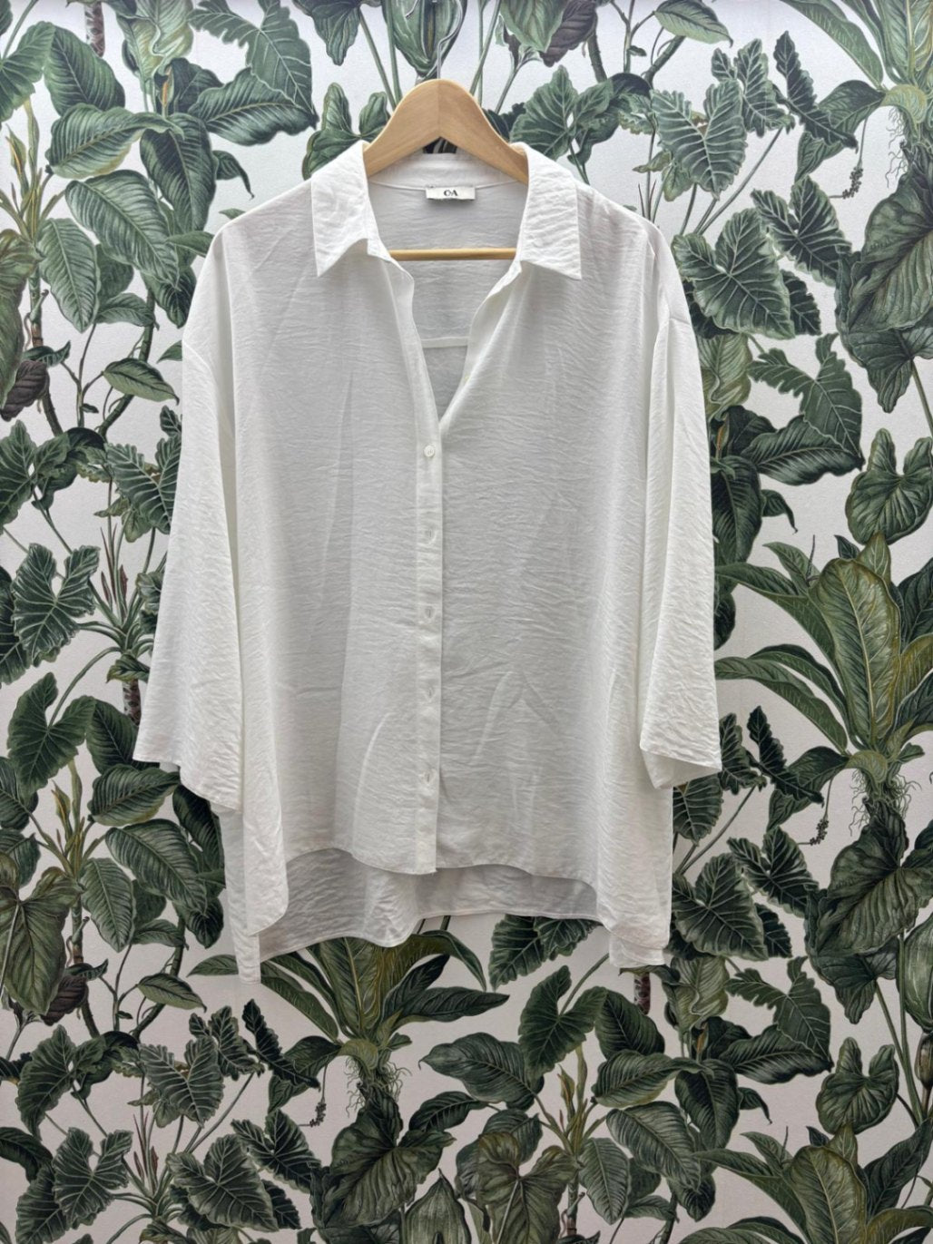 C&A Damen - Bluse XL Weiß
