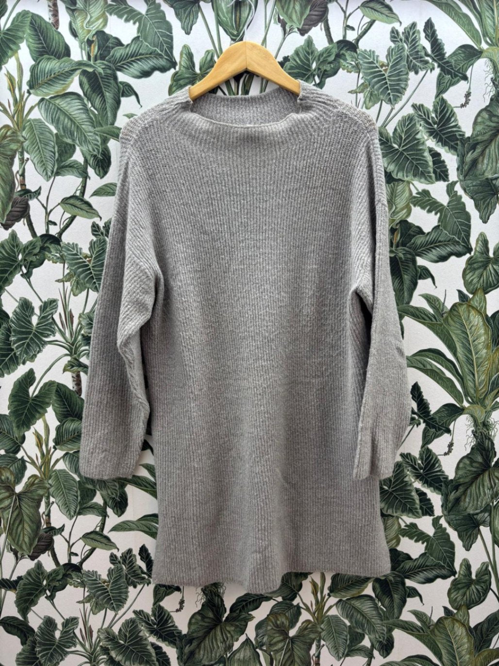 steilmann Damen - Kleid L-XL Grau