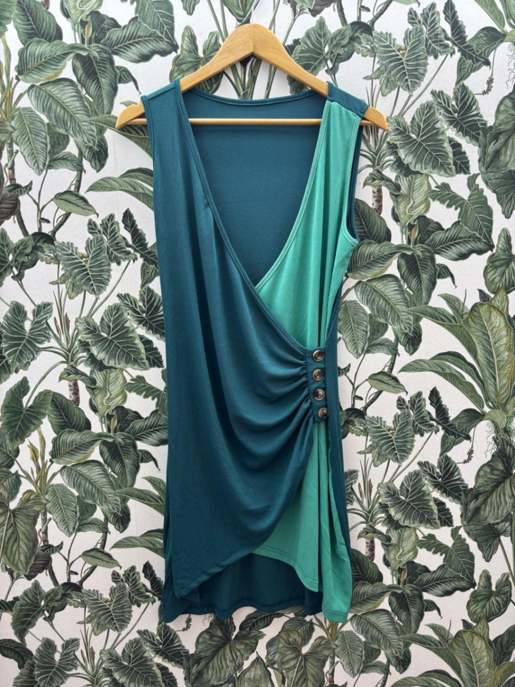 Damen - Top XL Blau und Türkis
