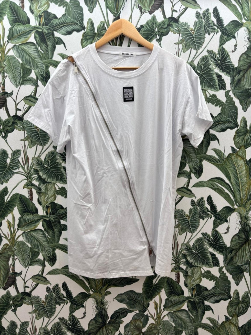 trendy. ing Damen - T-Shirt M Weiß