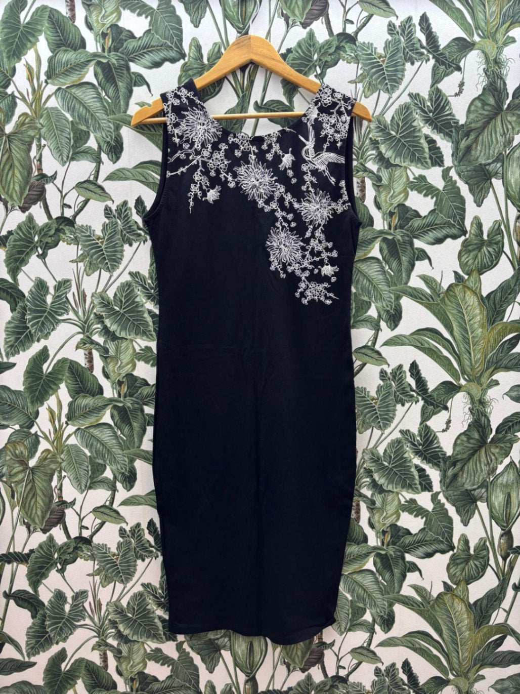 Damen - M Kleid Schwarz und Weiss