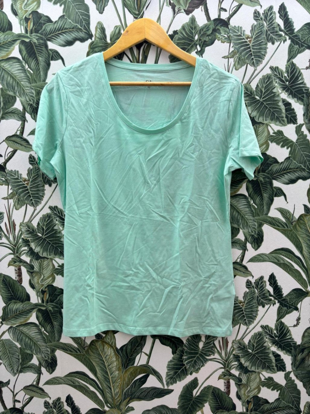 C&A Damen - T-Shirt XL Minzgrün