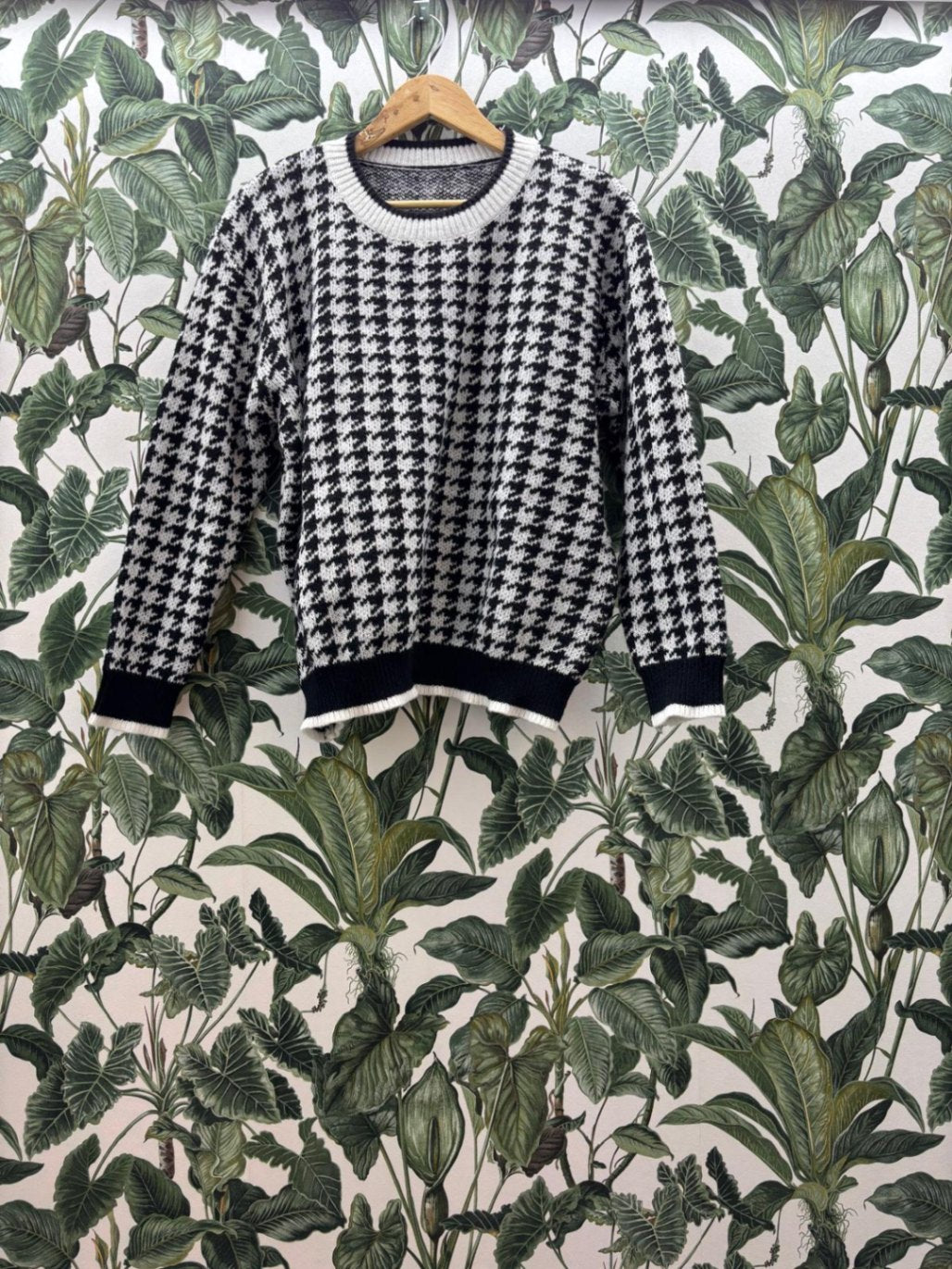 Damen - Pullover XL Schwarz und Weiß