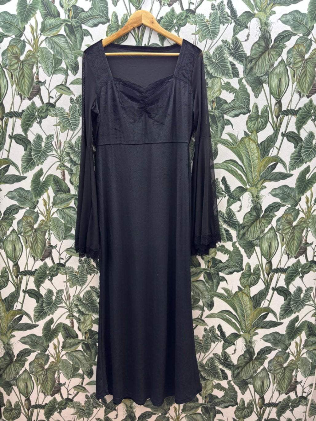 Damen - Kleid XL Schwarz