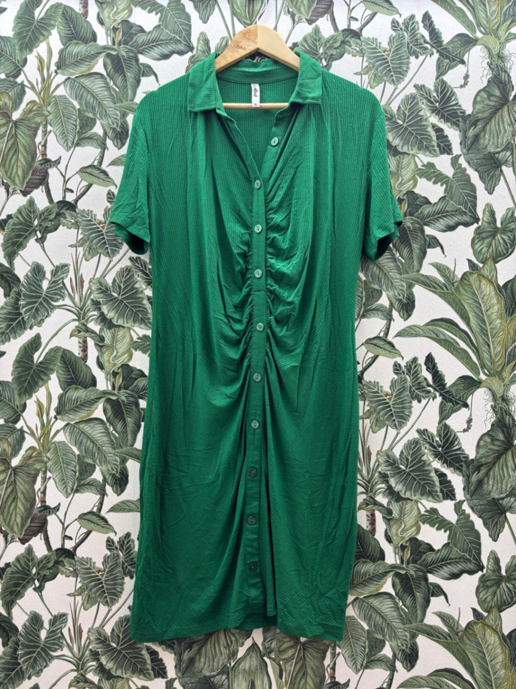 Damen - Kleid XL Grün