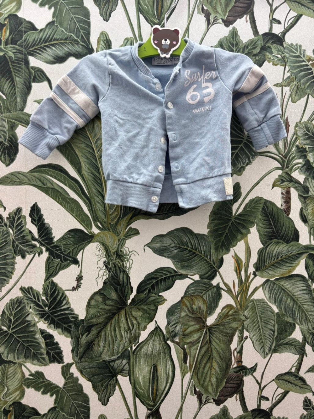 Dirkje Baby Junge - Jacke 62 Hellblau