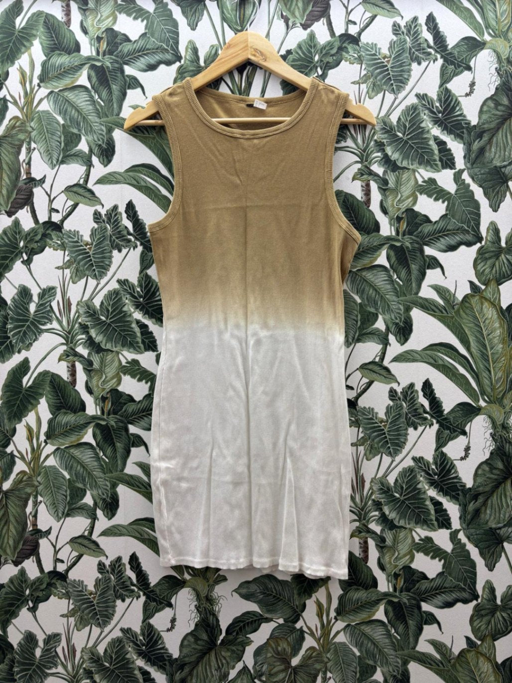H&M Damen - Kleid L Beige bis Elfenbein