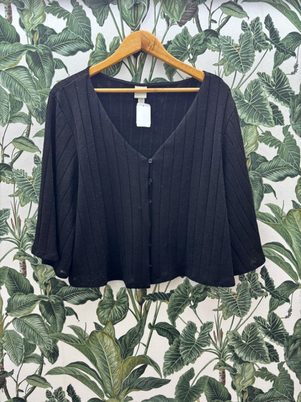H&M Damen - Weste L Schwarz