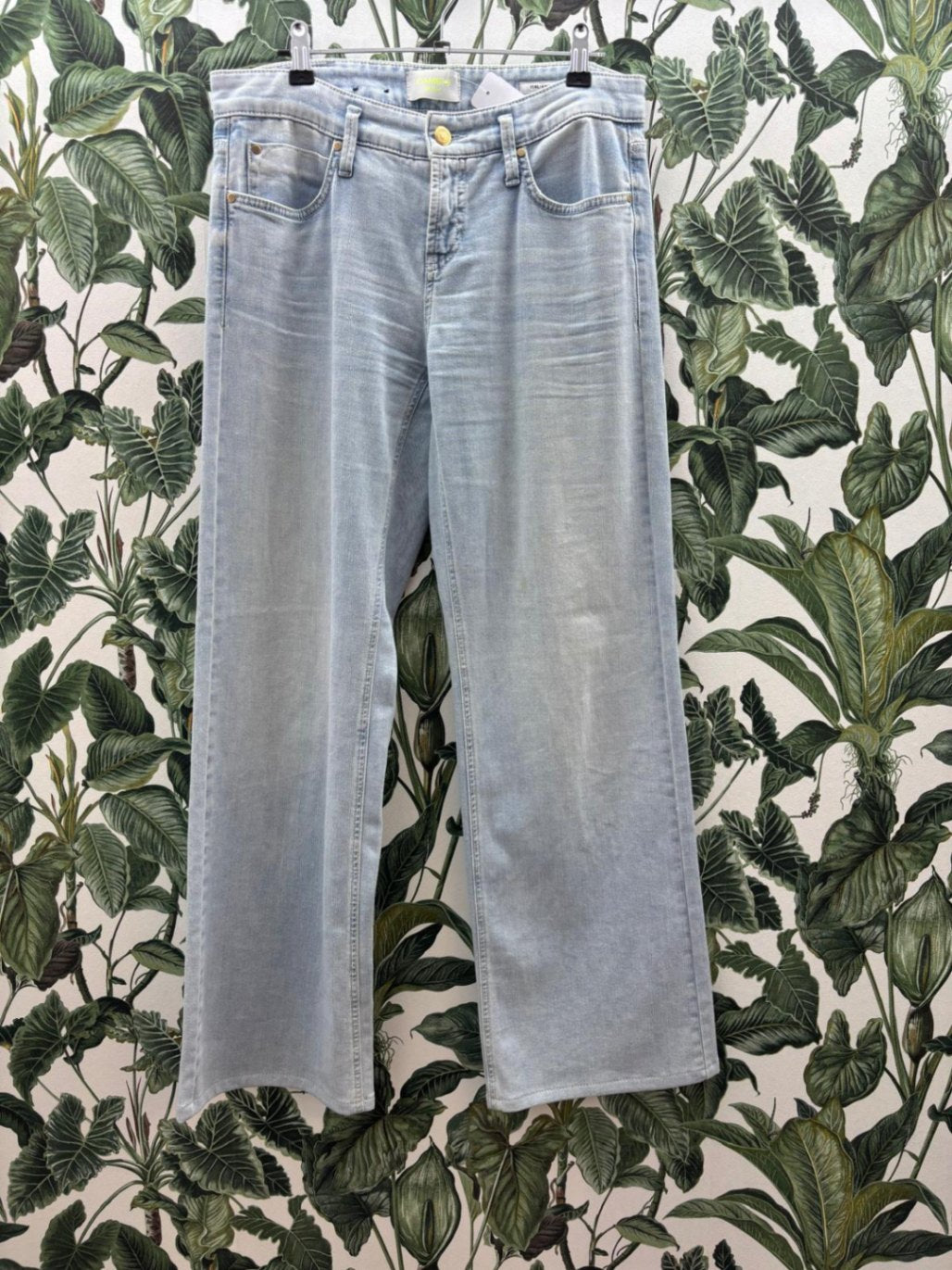 CAMBIO Damen - Jeans 40 Hellblau