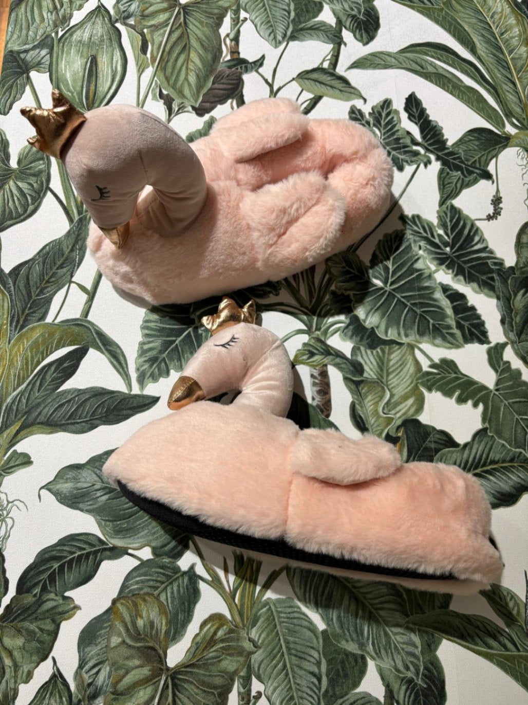Damen - Hausschuhe Flamingo 38 Hellrosa