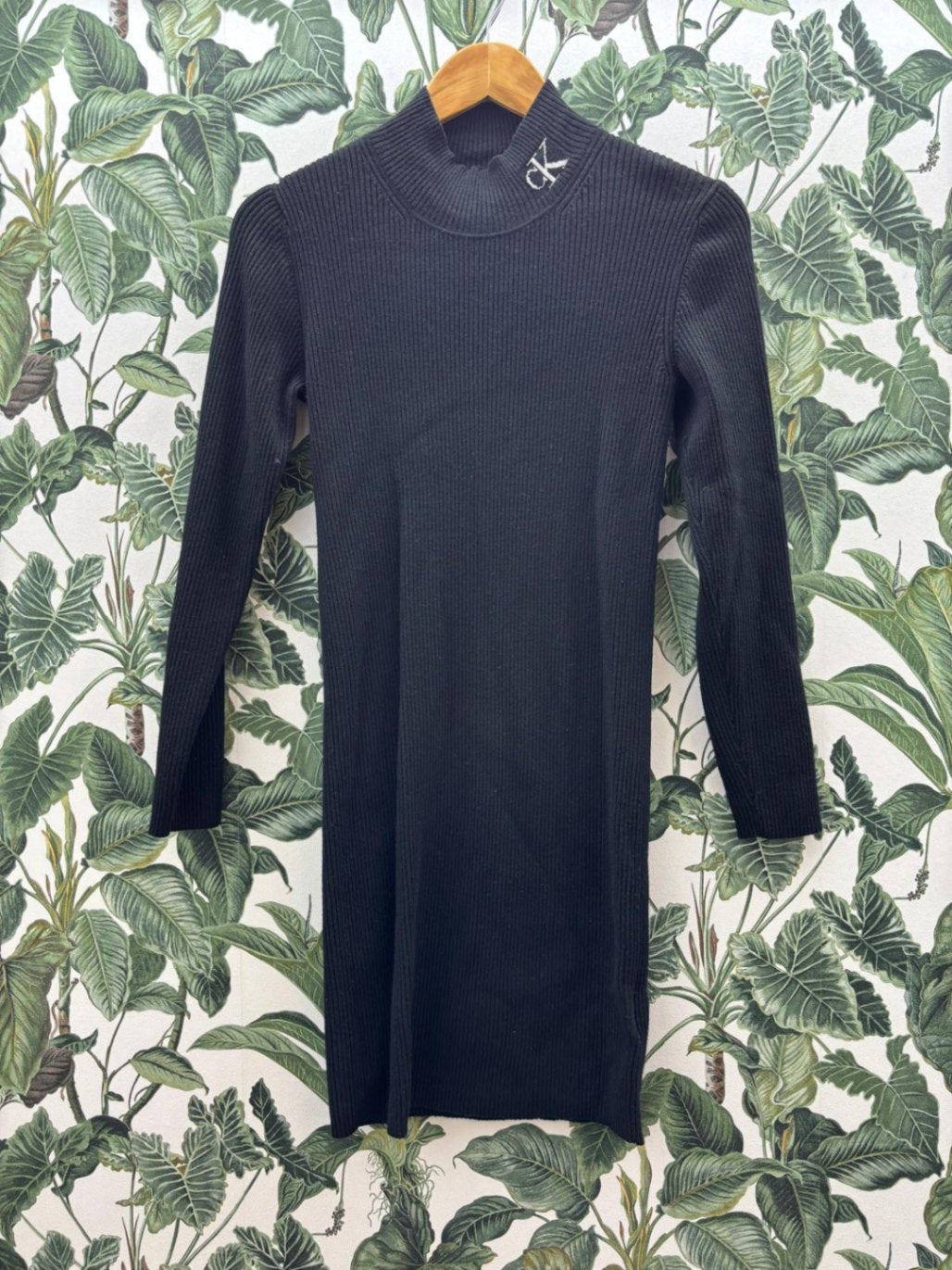 Calvin Klein Damen - Kleid M Schwarz