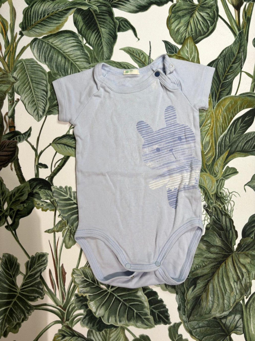 BENETTON Baby Baby-Body 62 Hellblau