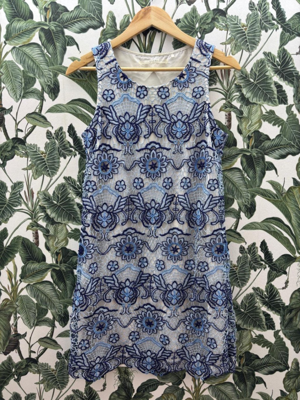 Guess Damen - Kleid M Blau