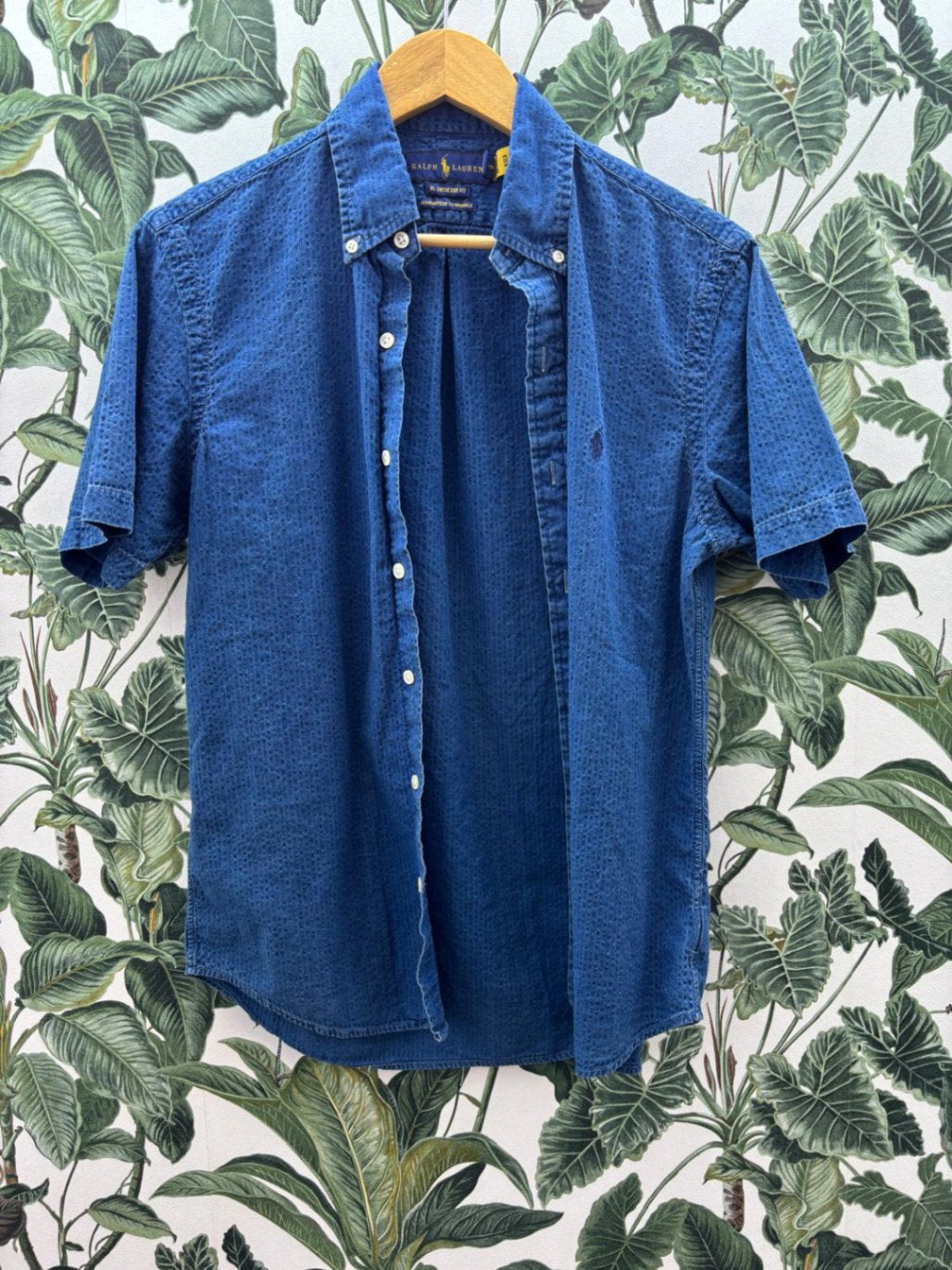 Ralph Lauren Bluse S Blau