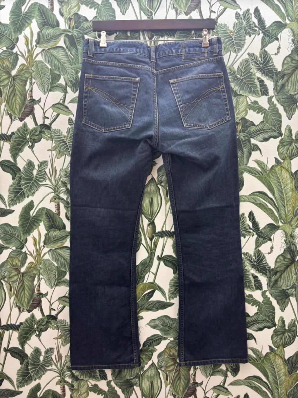 H&M Jeans W33-L32 Dunkelblau