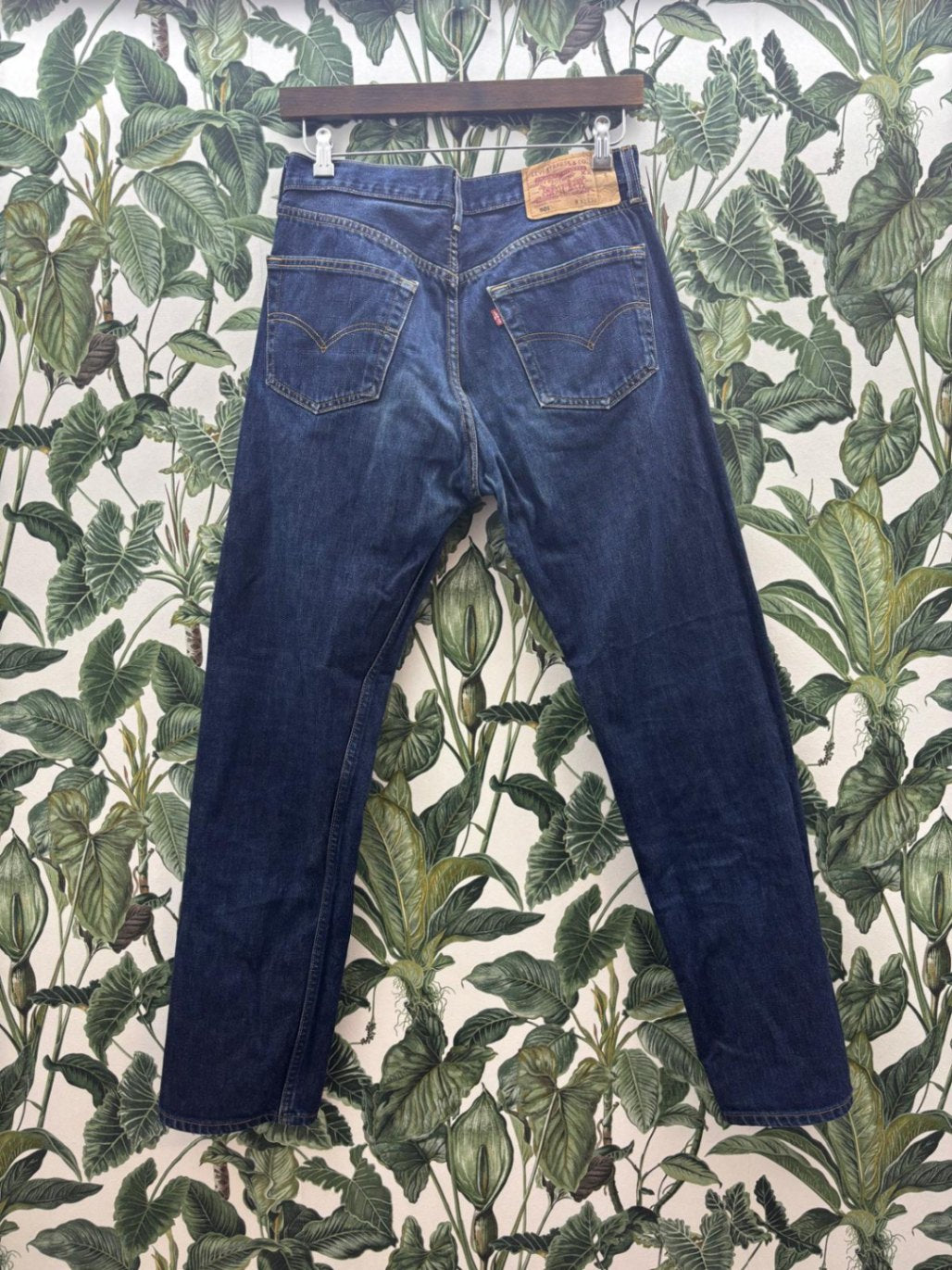 Levis 501 Jeans W33-L32 Dunkelblau