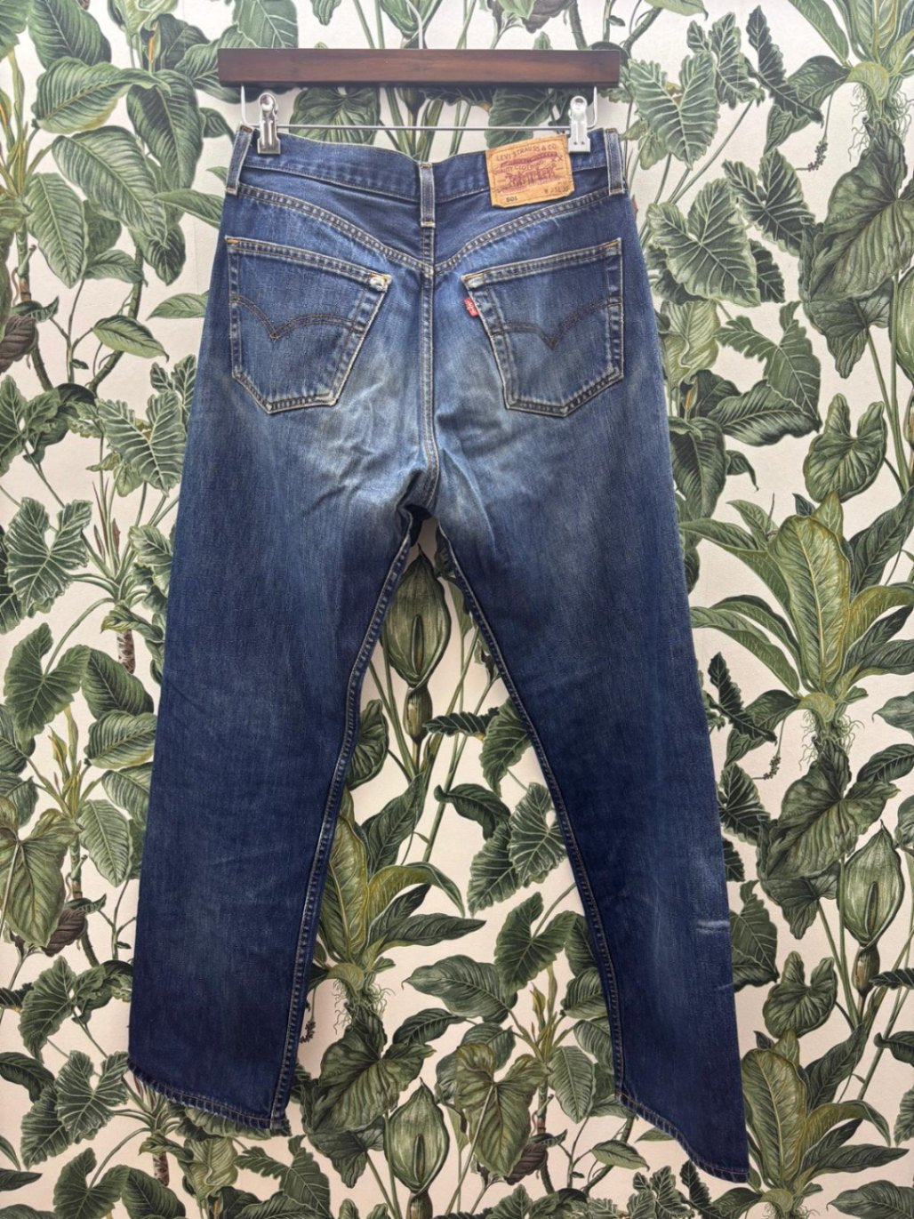 Levi's 501 Jeans W33-L32 Blau