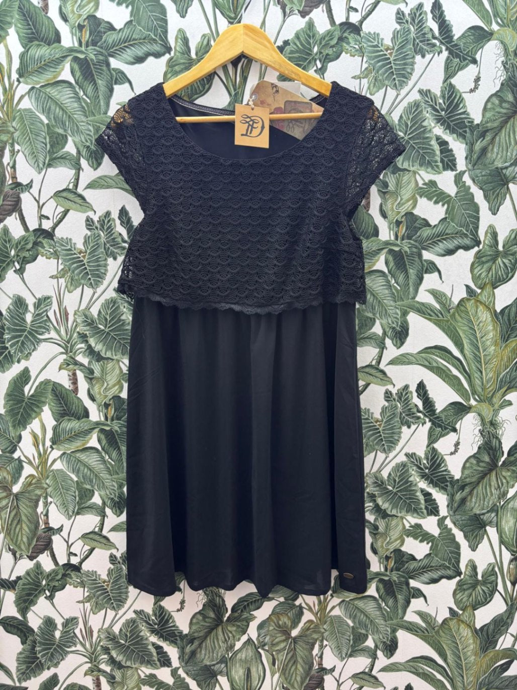 Tom Tailor Kleid L Schwarz