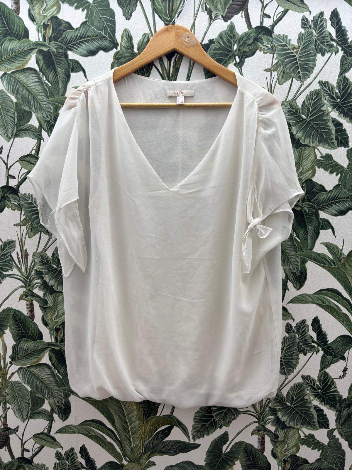 Esprit Bluse XL Weiß