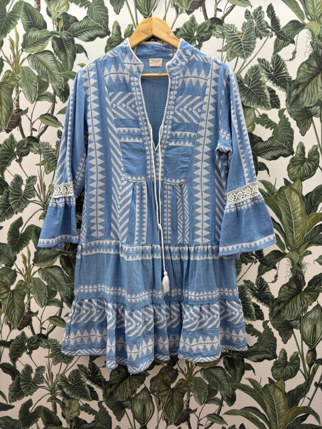fullah sugah Kleid M-L Blau