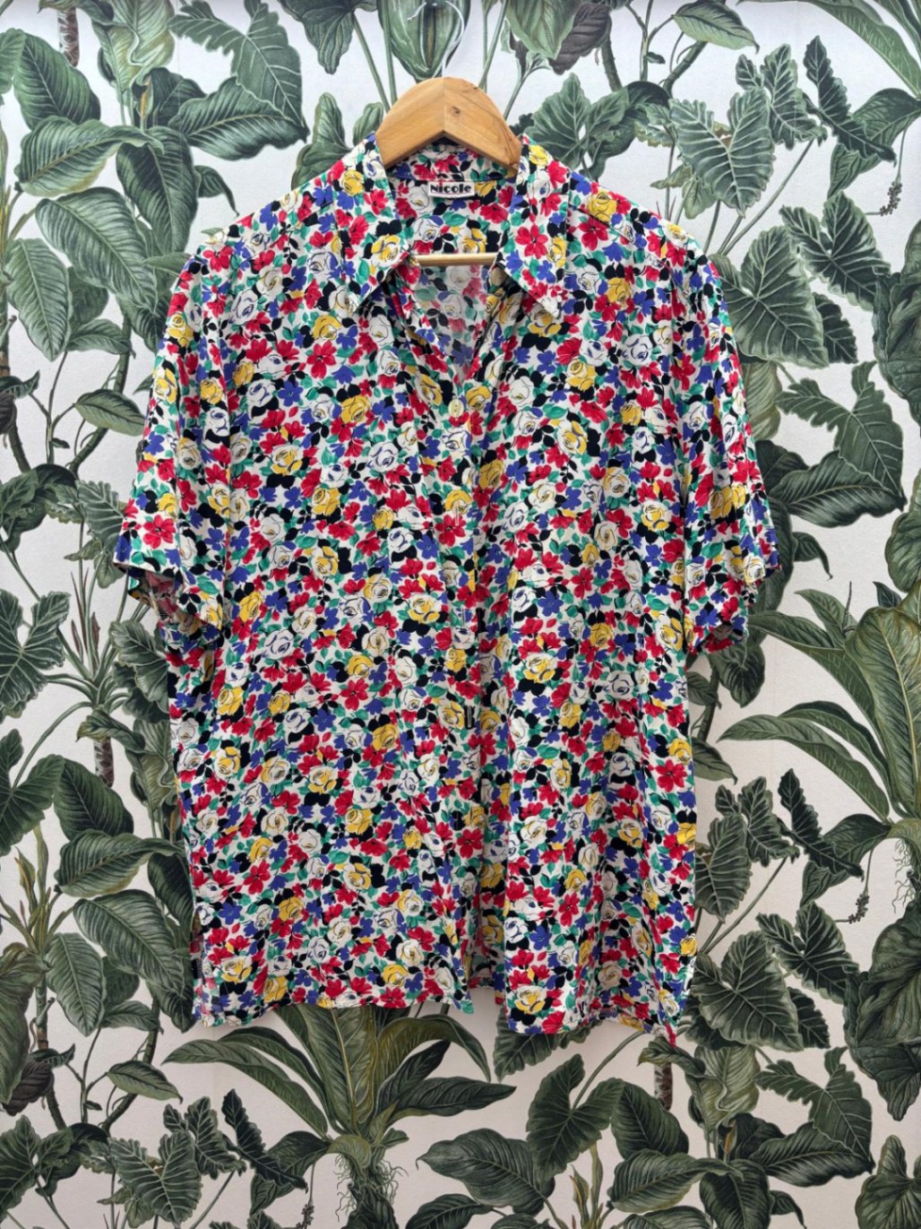 Nicole Bluse 2XL Bunt