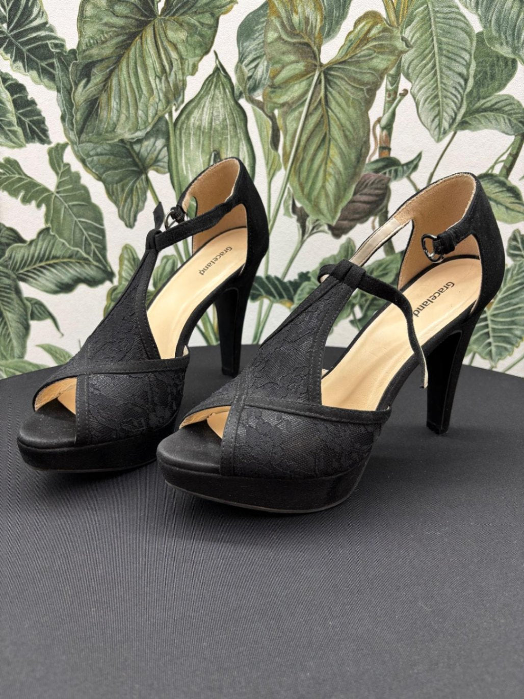 High Heels 37 Schwarz