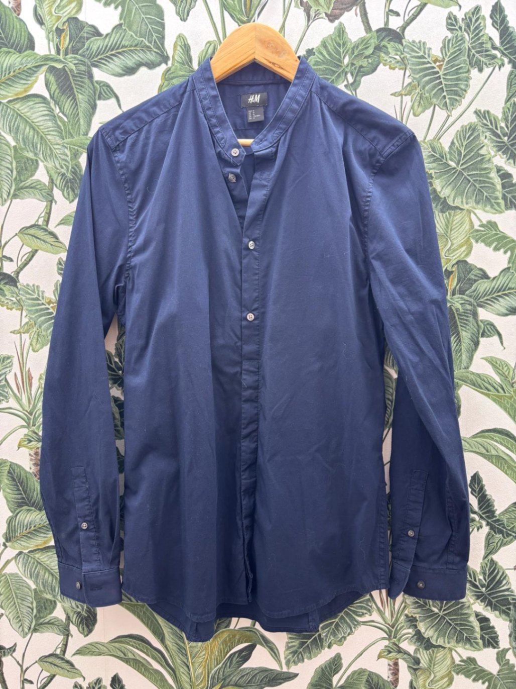 H&M Bluse M Blau