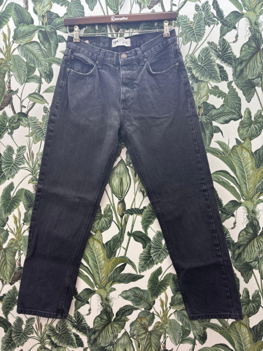 FSBN Jeans loose fit W29-L30 Schwarz