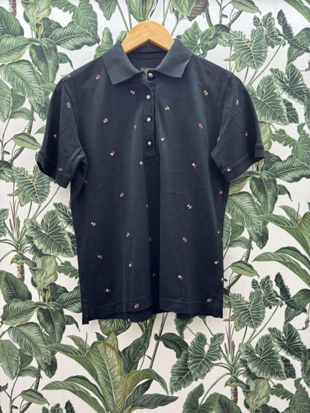 K&K Kaiserjäger Trachten Polo M Schwarz