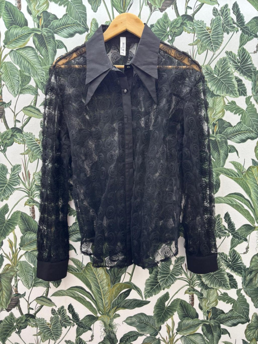 Miss W Bluse M-L Schwarz