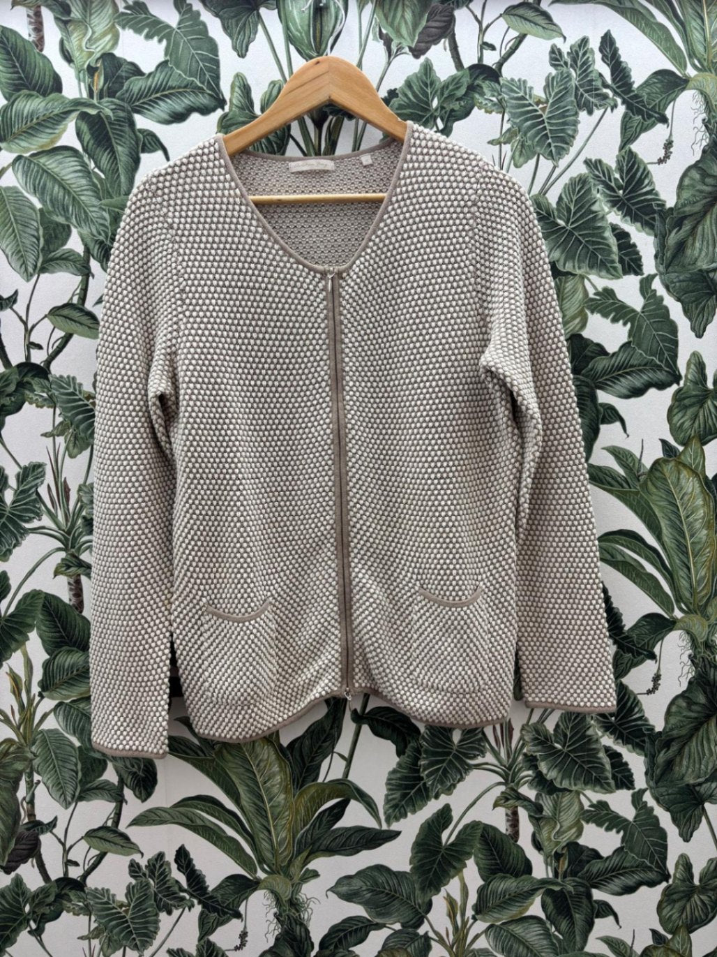 Christian Berg Weste XL Beige