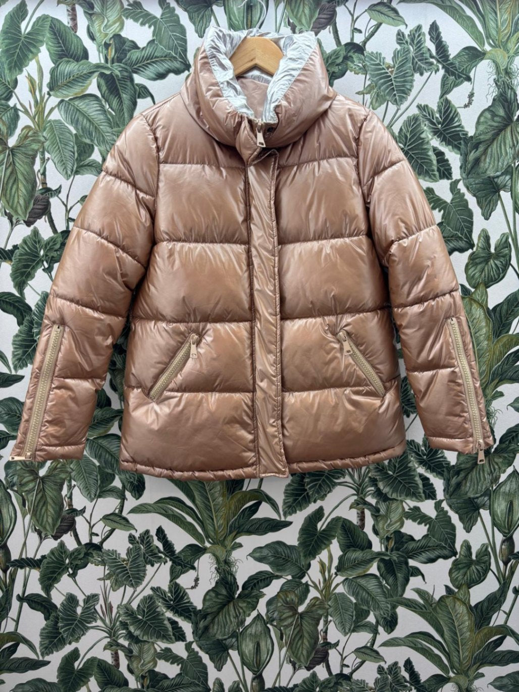 Winterjacke S Beige