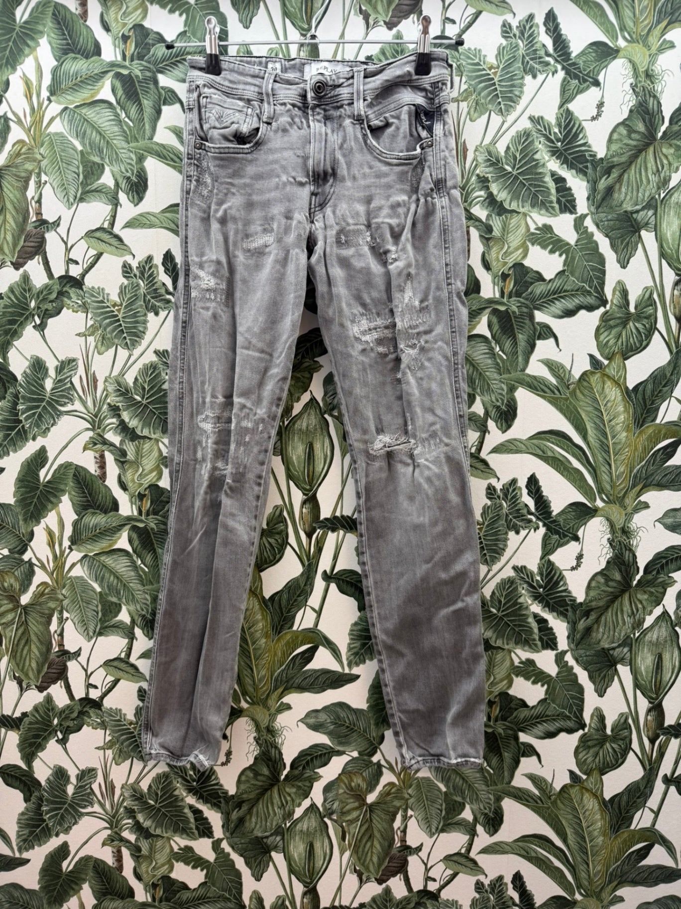 Replay Jean W28/L32 S Grau