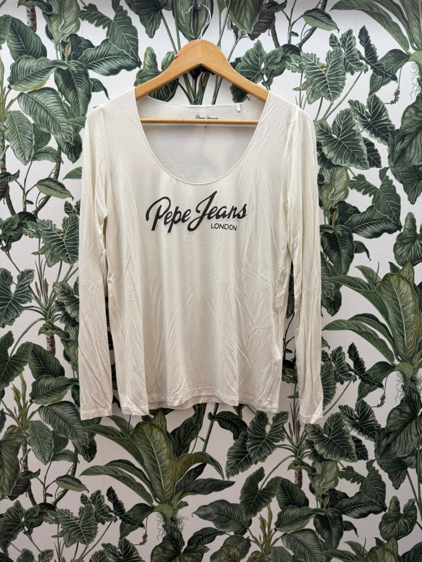 Pepe Jeans Top XL Cremeweiß