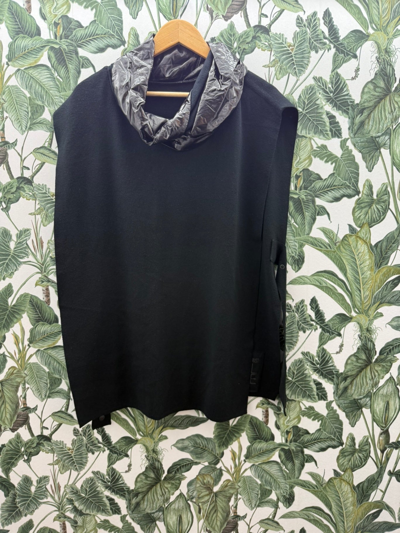 Poncho one size Schwarz