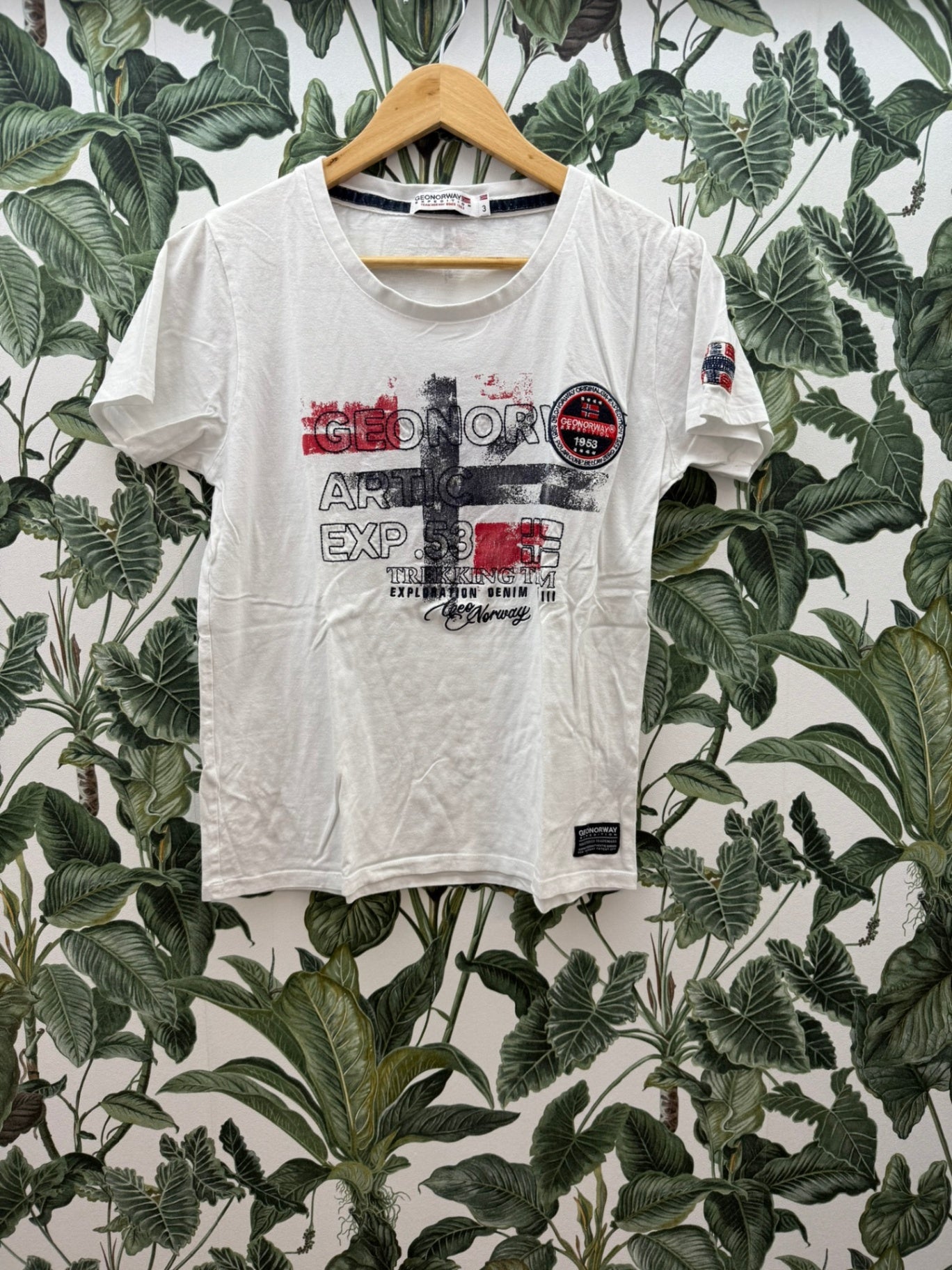 Geonorway T-Shirt L Weiß