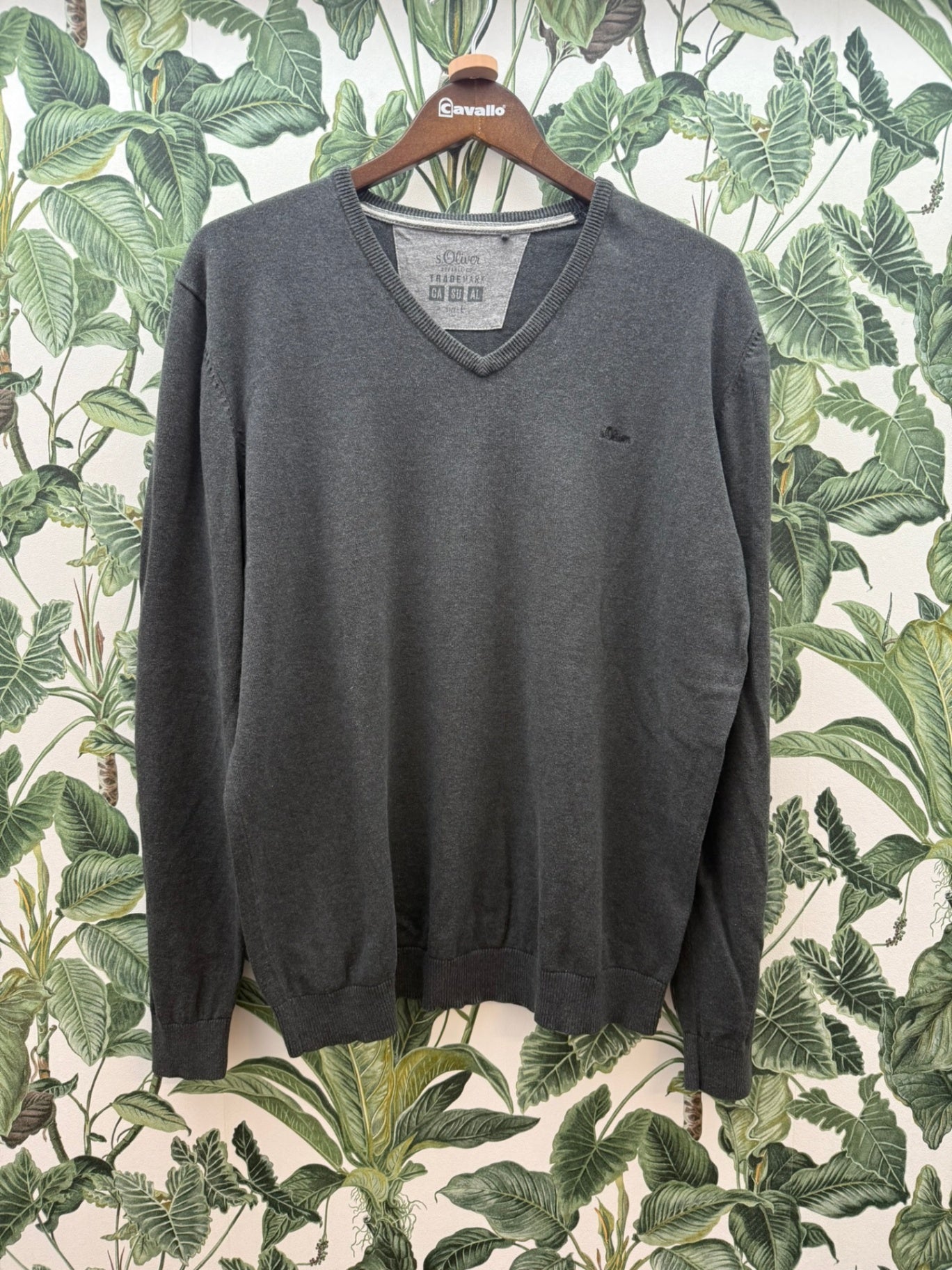 s.Oliver Pullover L Grau