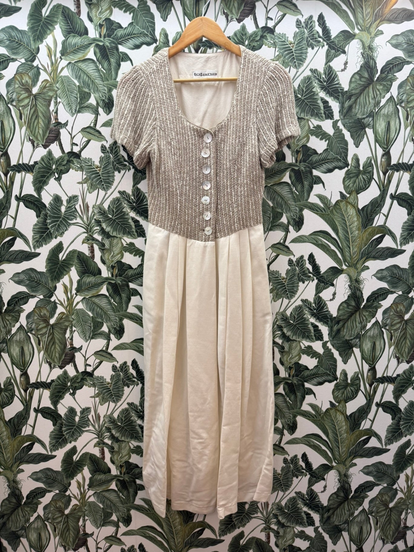 Tofana Trachtenkleid S Beige