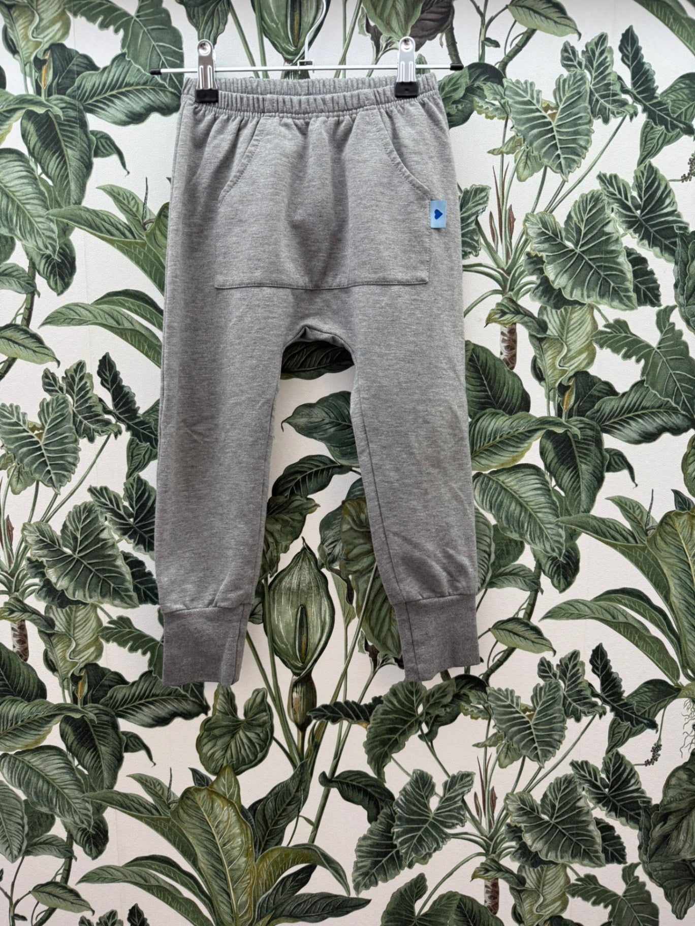 Herzilein Jogginghose 110-116 XS Grau