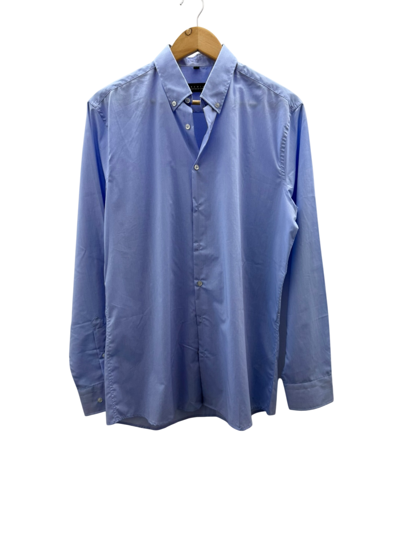 Livergy Hemd 39 M Hellblau