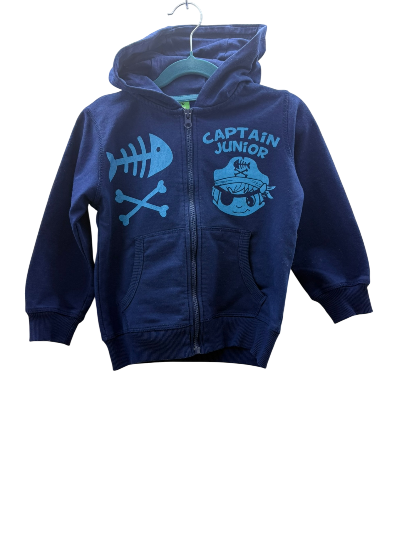 Hoodie-Zip 110 Blau