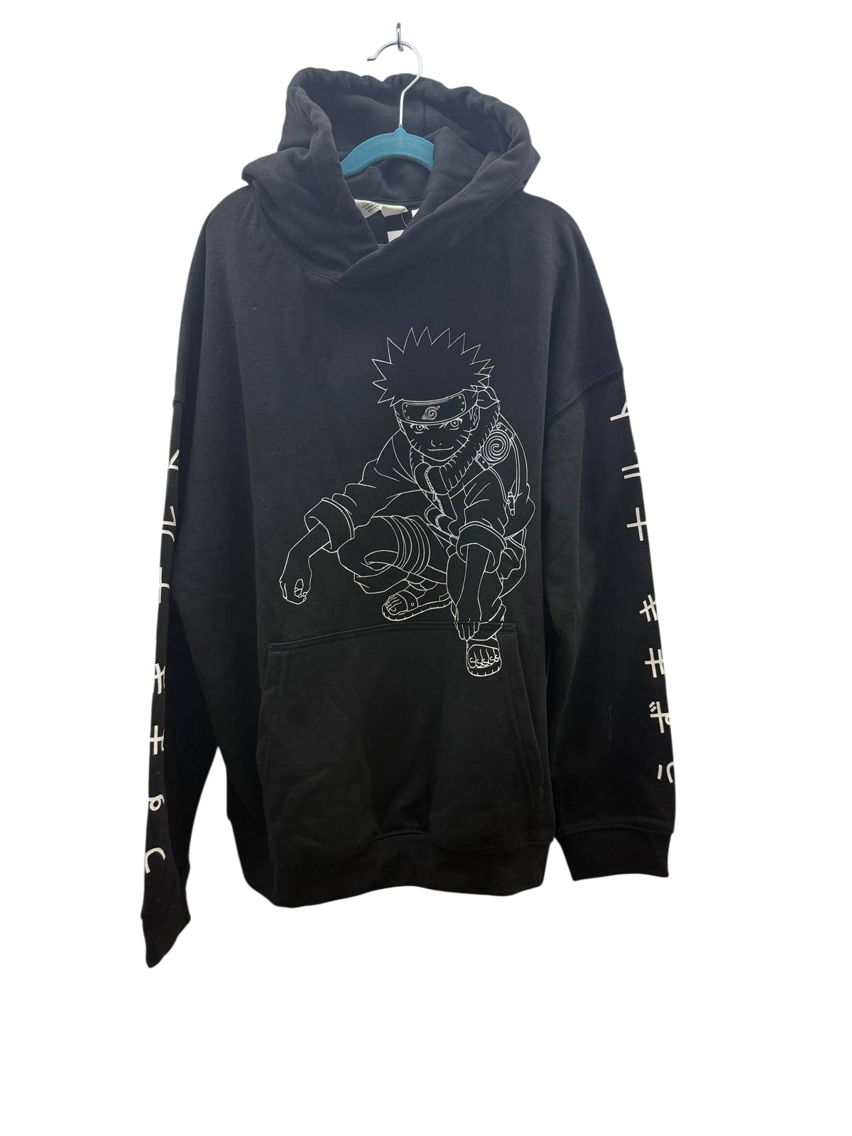 H&M Naruto Hoodie 170 XXL Schwarz
