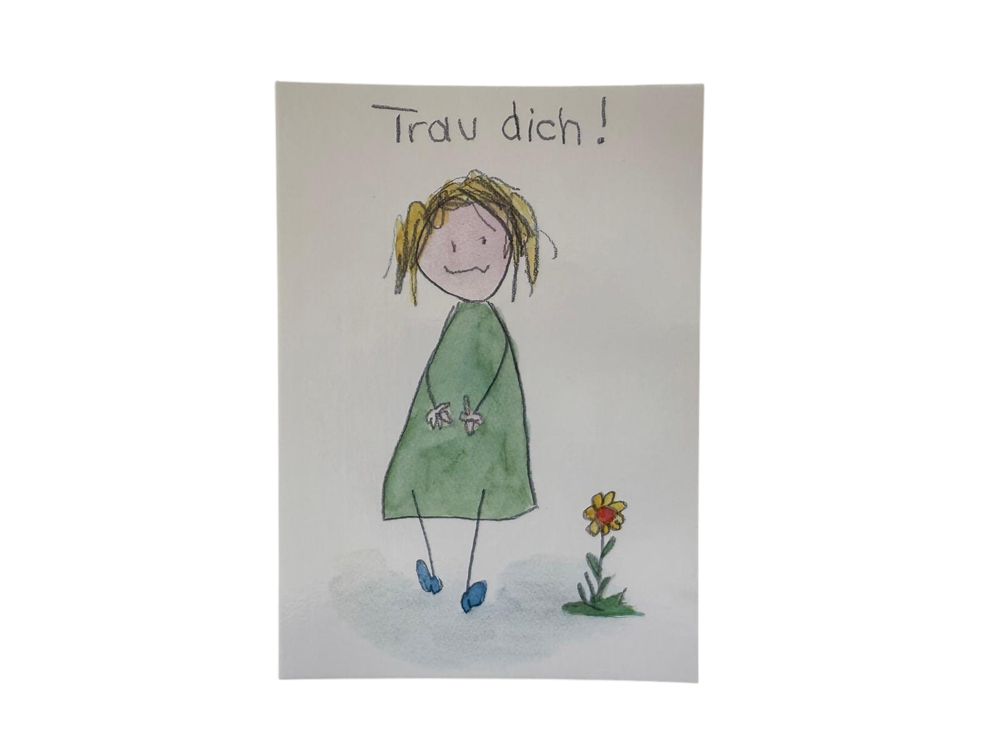 LienArt Papier 10,5 x 14,8 cm Trau Dich
