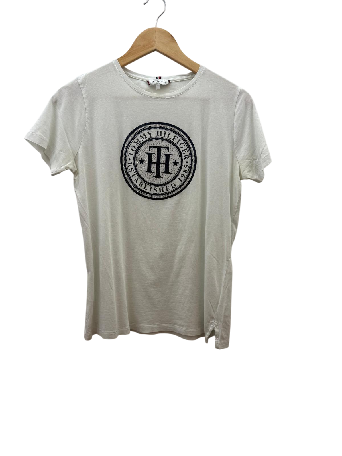Tommy Hilfiger T-Shirt S Weiß